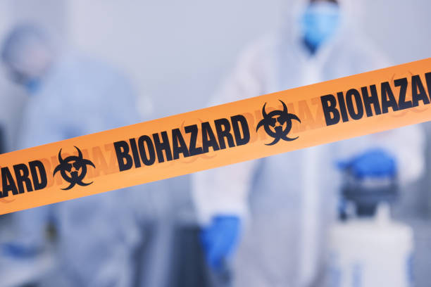 Professional Infectious Disease Decontamination technician working in Elkhart Lake, WI
